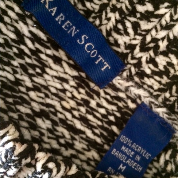 Karen Scott Tweed Knit Sweater - Picture 4 of 8